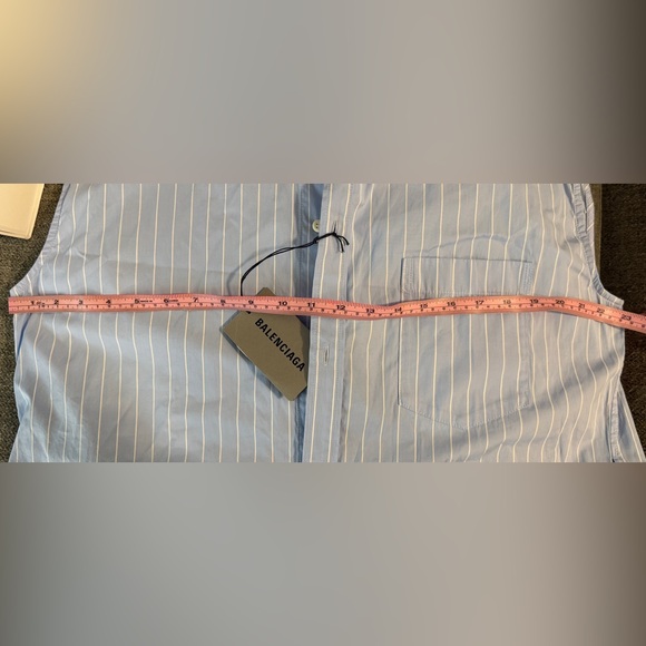 BALENCIAGA
Pinstriped Cotton Poplin Shirt Midi Dress - Picture 6 of 8